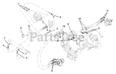 Gravely 992319 (PM 260Z) - Gravely Pro-Master 60" Zero-Turn Mower, 31hp Daihatsu (SN: 000500 - 000999)