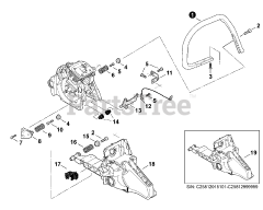 Echo CS-590 - Echo Chainsaw (SN: C25812001001 - C25812999999)