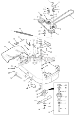 Scag SMFZ-36 - Scag Freedom Z 36" Mower Deck (SN: E3100001 - E3199999)