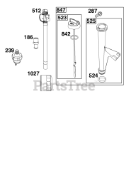 Briggs & Stratton 44C777-0001-B1 - Briggs & Stratton Vertical Engine Lubrication Group