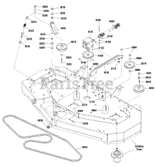 Simplicity 1696782-00 - Simplicity 52" Mower Deck