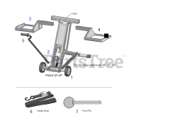 Cub Cadet CHL 500 (19A30027100) - Cub Cadet Mower Lift General Assembly
