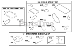 Briggs & Stratton 32K437-0112-01 - Briggs & Stratton Horizontal Engine