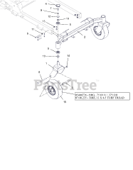 Ariens 915222 - Ariens Ikon-X 52" Zero-Turn Mower, 24hp Kohler (SN: 045000 - 074999)