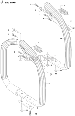 RedMax GZ 7000 - RedMax Chainsaw (2008-12) HANDLE