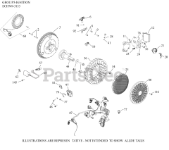 Kohler ECH749-3153 - Kohler Command PRO EFI Engine, Basic Version, 26.5hp, 19.8kW 05 Ignition/Charging
