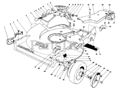 Toro 22036 - Toro Walk-Behind Mower (SN: 020000001 - 029999999) (1992)