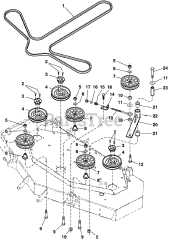 Ferris IS 4000Z - Ferris IS4000Z Series Zero-Turn Mower, 25hp Kohler