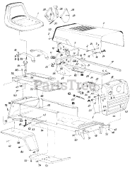 MTD 135-722-000 - MTD Lawn Tractor Accessory (1985)