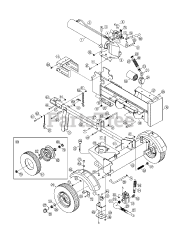 Craftsman 247.776410 (24BF570F299) - Craftsman Log Splitter (2010) (Sears)