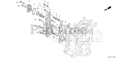 Honda BF15 DK0 SHSA (BALJ) - Honda Outboard Engine, Made in Japan (SN: BALJ-1400001 - BALJ-9999999) THERMOSTAT