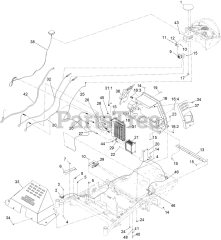 Exmark TTA749AKC604N0 - Exmark 60" Turf Tracer Autonomous Walk-Behind Mower (SN: 417930746 & Above) (Rev B) (2025)