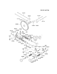 Kawasaki FD620D-FS18 - Kawasaki Engine VALVE/CAMSHAFT