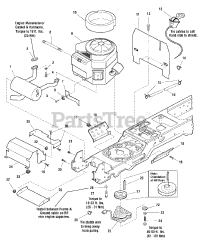 Snapper RD 18VG40 (2690623) - Snapper LT300 Series 40" Lawn Tractor, 18hp