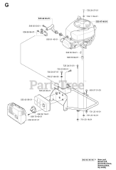 Husqvarna R 13 (953950401) - Husqvarna Swedish Riding Mower (2004-01) ENGINE