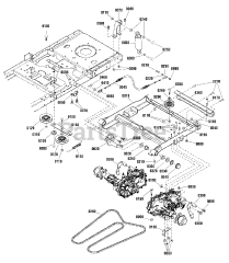 Simplicity 2691321-01 - Simplicity Courier 48" Zero-Turn Mower, 23hp Briggs & Stratton Suspension Group