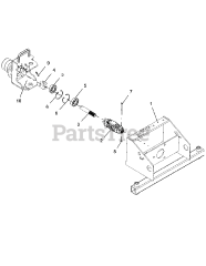Gravely 885911 - Gravely Pro-QXT 44" Brush Attachment (SN: 000101 - 000999)
