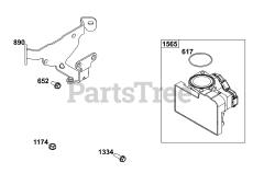 Briggs & Stratton 61A777-0102-J1 - Briggs & Stratton Vertical Engine Throttle Body Group