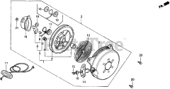 Honda FR500 A (FR500) - Honda Tiller, Made in Japan (SN: FR500-1000001 - FR500-9999999)