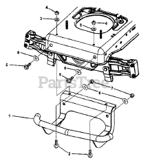 Snapper 7063123 - Snapper LT Front Bumper Kit