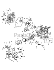 MTD 370-SUB-11 - MTD Engine 370-SUB-11 Crankcase