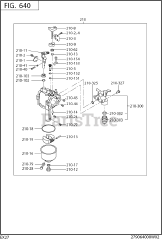 Subaru Robin EX270DS5041 (EX27) - Subaru Robin Engine 640 Carburetor
