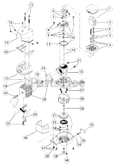 Ryobi 280r (41BR280C034) - Ryobi Blower Engine Parts