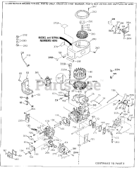 Tecumseh OHV125-203034B - Tecumseh Engine Engine Parts List #1