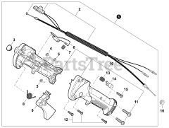 Shindaiwa C 254 - Shindaiwa Brush Cutter (SN: T74614001001 - T74614999999)