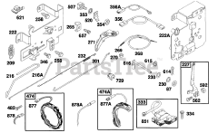 Briggs & Stratton 258707-0125-01 - Briggs & Stratton Vertical Engine