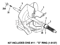 Snapper I 7222 (80361) - Snapper 22" Snow Thrower, 7hp