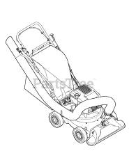 Craftsman 247.770990 (24A-070H799) - Craftsman Walk-Behind Yard Vacuum (2006) (Sears)