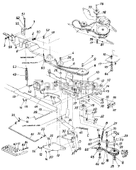 MTD 190-491-000 - MTD 36" Snow Thrower Attachment (1990)