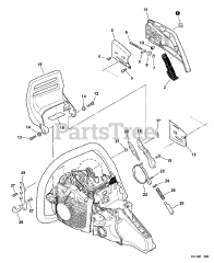 Echo CS-550 P - Echo Chainsaw (SN: C10712001001 - C10712999999)
