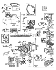 Briggs & Stratton 110902-1288-01 - Briggs & Stratton Vertical Engine