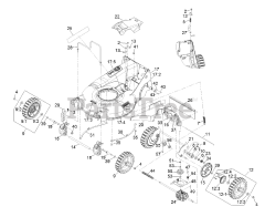 Exmark ECX160CHN21000 - Exmark 21" X-Series Walk-Behind Mower, Honda GXV160 (SN: 404314159 - 406294344) (2019)