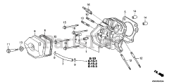 Honda GX390 U1 HJA2 (GCANK) - Honda Engine, Made in Japan (SN: GCANK-1000001 - GCANK-9999999)