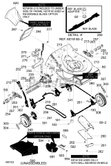 Murray 21845x6A - Murray Ultra 21" Walk-Behind Mower (2000)