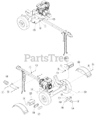 Bear Cat LS 21 - Bear Cat 21-Ton Log Splitter, 190cc Subaru (SN: C01077 - C99999)