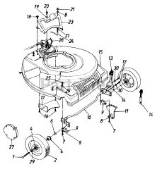MTD 120-548R - MTD Walk-Behind Mower (1990)