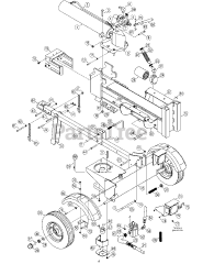 White Outdoor LS-21 (24BF510B790) - White Outdoor 21-Ton Log Splitter (2006)