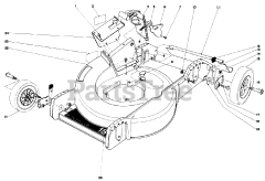 Toro 20698 - Toro Walk-Behind Mower (SN: 000000001 - 000999999) (1980)