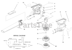 Toro 51587 - Toro Super Blower Vacuum (SN: 200000001 - 200068461) (2000)