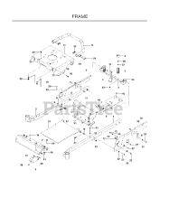 Poulan Pro 301 ZX (966681701) - Poulan Pro 30" Zero-Turn Mower (2010-09)