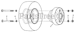 Snapper 7060742 - Snapper Wheel Weights Wheel Weight
