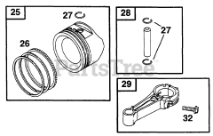 Briggs & Stratton 12A802-0808-01 - Briggs & Stratton Vertical Engine Head
