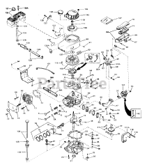 Tecumseh VM100-157012A - Tecumseh Engine Engine Parts List