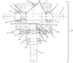 Gravely 895407 (TVM-3077) - Gravely Tow-Behind Vertical Mower Attachment (SN: 000101 & Above)