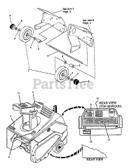 Echo ST-4500 E - Echo Snow Thrower (SN: 5001181329934 - 5001999999999)