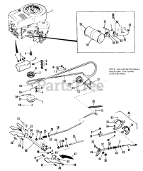 Simplicity 738 (990765) - Simplicity Broadmoor Lawn Tractor, 8hp